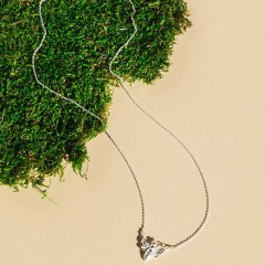 Fighting Hunger Necklace - Silver