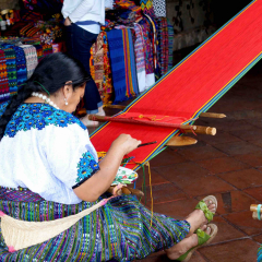Huipil Artisan, Guatemala