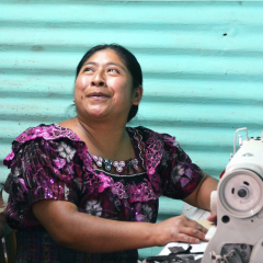 Artisan Clara in Guatemala