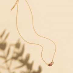 Cherry Marquise Necklace