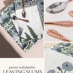 Sprig Tea Spoon + Tea Towel graphic