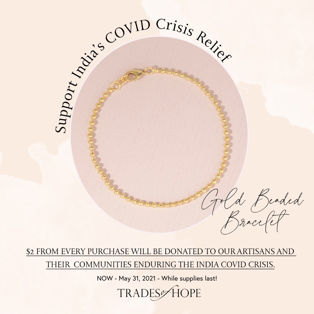 Reminder: Gold Beaded Bracelet Giveback ends MONDAY!