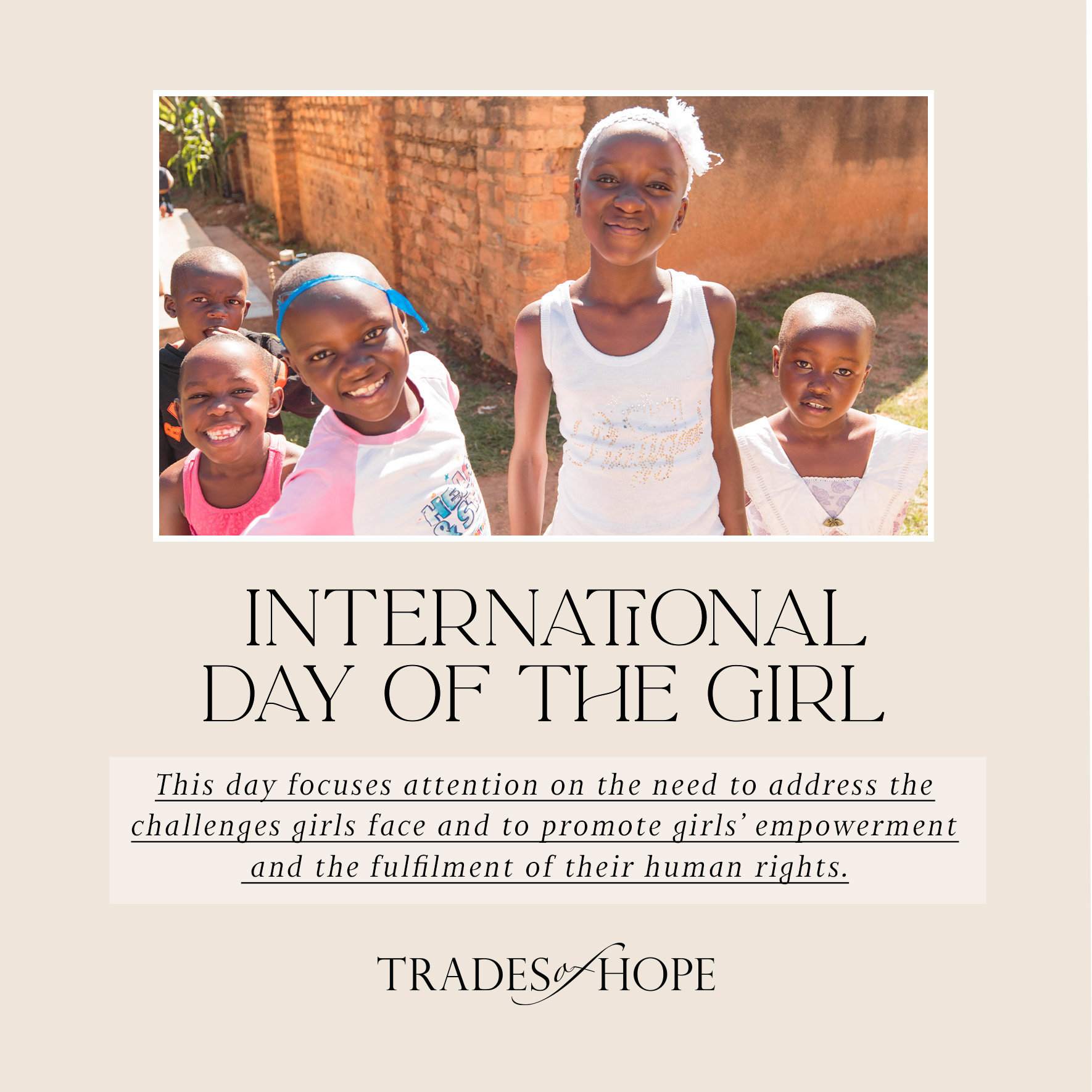 Happy International Day of the Girl!