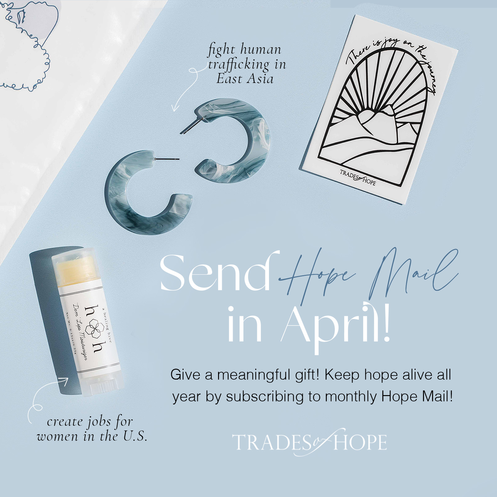 April HOPE MAIL now Available!!