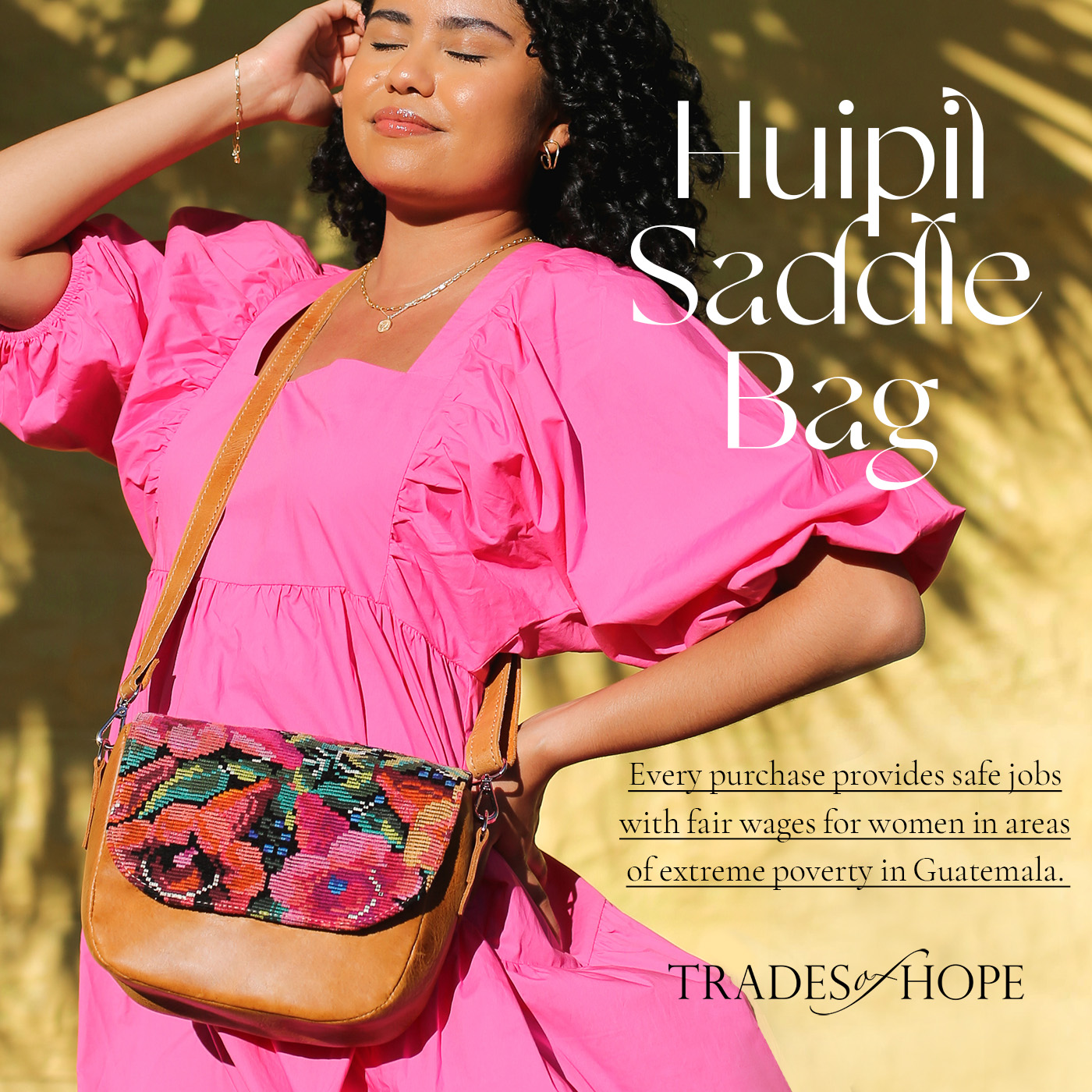 Huipil Saddle Bag