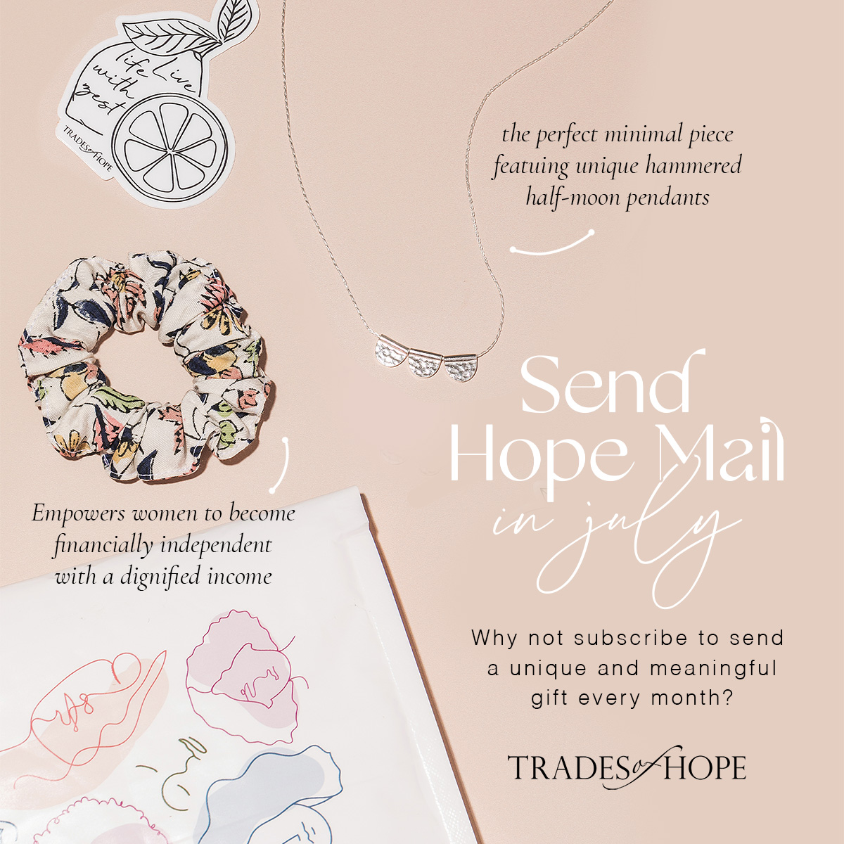July HOPE MAIL now available!