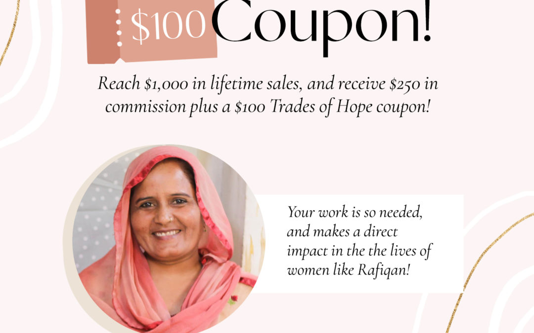 Earn your $100 SHOPPING COUPON!