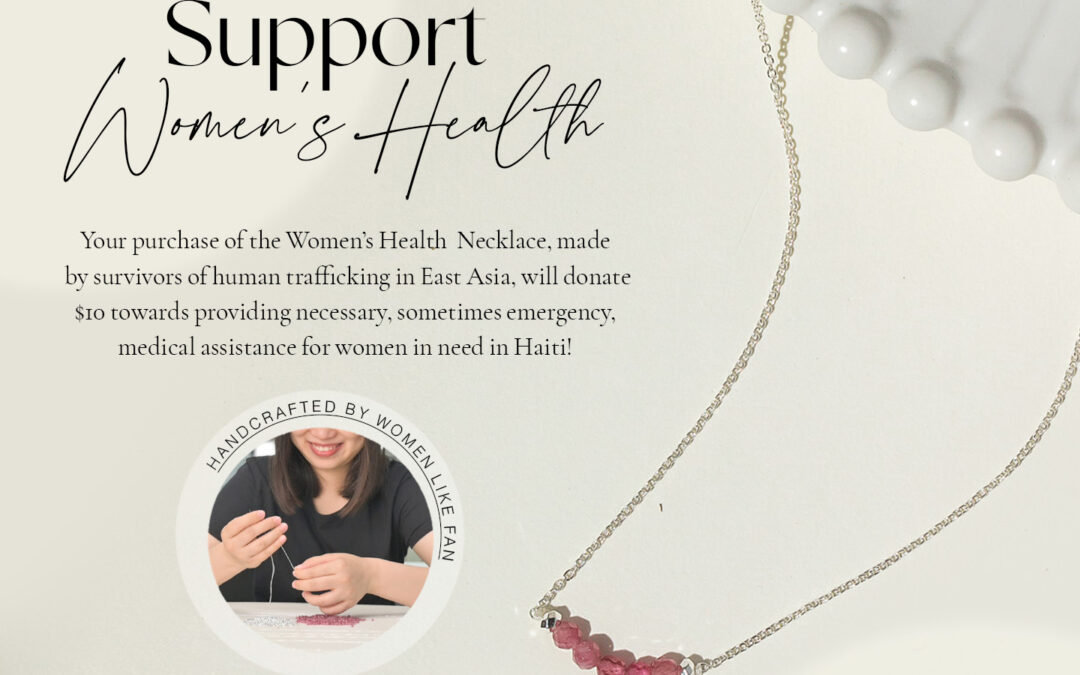 The Women’s Health Necklace is LIVE!