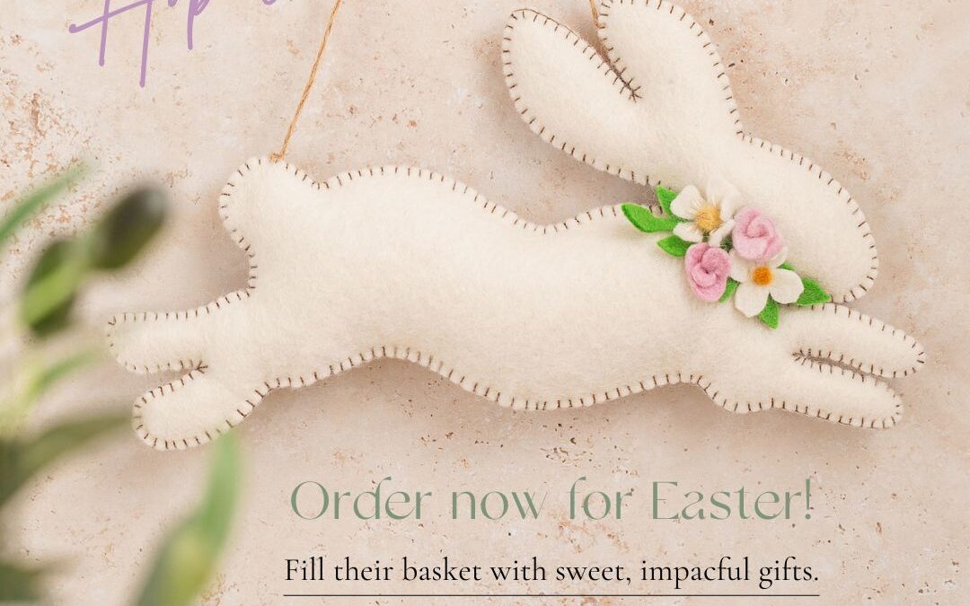 Order soon for arrival by Easter!