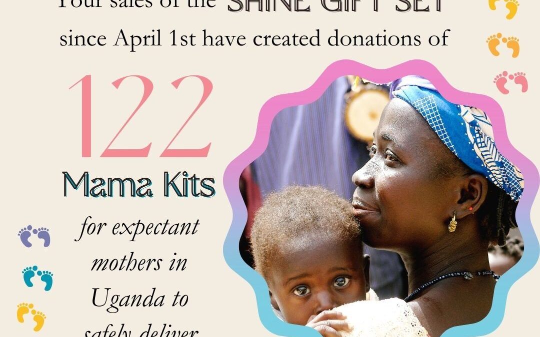 Celebrating 122 Mama Kit donations!!!